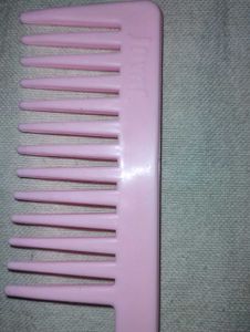 Pink Wide Tooth Comb