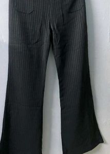 D'Les Vegas Striped Flare Leg Pants