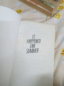 It Happened One Summer Novel