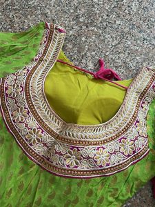 Green Anarkali
