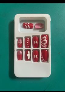 Ravishing Red Press On Handmade Nails🌹