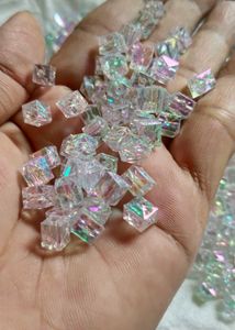 Half Kg Square Shape 8 Mm Beads