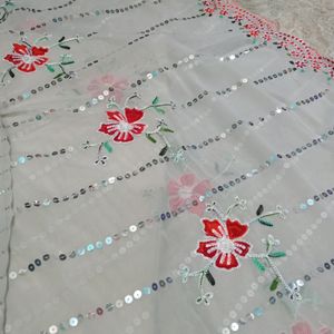 Embroidery Work Georgette Suit