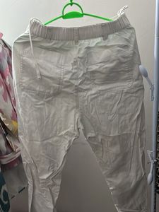 Black Wash Denim Pants