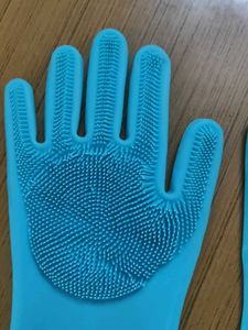 Brand New Durable Silicone Scrubbing Gloves