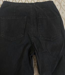Forever 21 Flared Black Corduroy Pants
