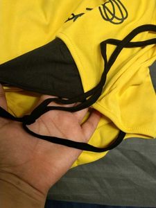 Yellow Graphic Tank Top