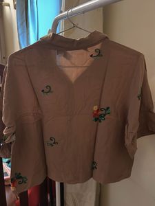 Embroidered shirt and Pant Set