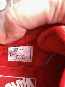 Red Vans Sneakers