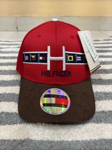 Tommy Hilfiger Unisex Red Baseball Cap