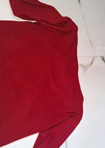 Chic Twist Neck Long Sleeve Top