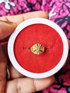 Gold flower desine baby Ring