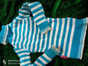 kids high neck sweater