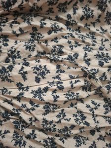 Floral Print Dress Material ( winter)