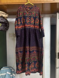 🆕 “Vishudh” Boho Front slit Kurta