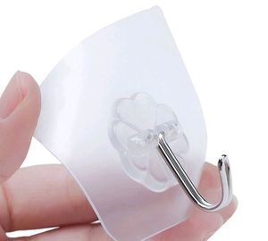 Waterproof Transparent Stainless Steel Hooks -20