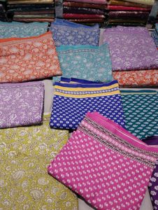 Allover Cotton dupatta suit