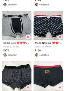 mix size Men's Boxer Briefs combo