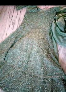 Embellished Teal Lehenga Choli