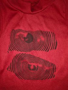 Red Graphic Tank Top