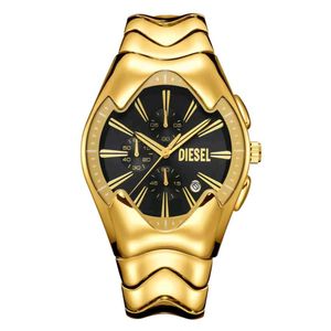 Gold Diesel Chronograph WatchPremium  For mens