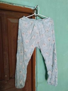 length 34,Cozy Printed Pajama Pants