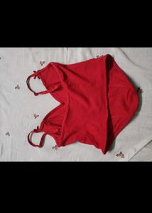 Red Corset top