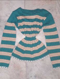 Striped Long Sleeve Sweater