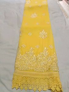 Beautiful Suit With Chiffon Fabric
