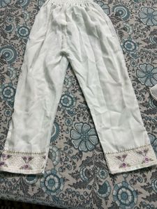 6-8 yrs girl 3 pc suit embroidered