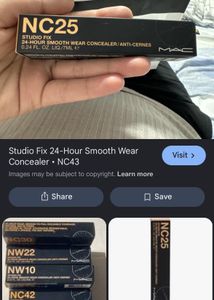 MAC Studio Fix 24-Hour Concealer (NW20 &amp; NW25)
