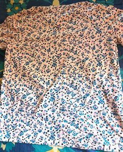 women's Floral Print T-Shirt