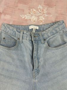 Light Wash Wide Leg Jeans