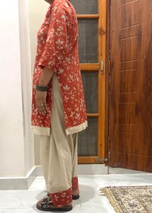 Farshi salwar with short kurta