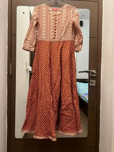 Anarkali Cotton Suit