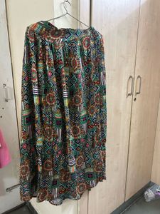 Bohemian Print Maxi Skirt