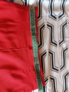 Red pant trouser