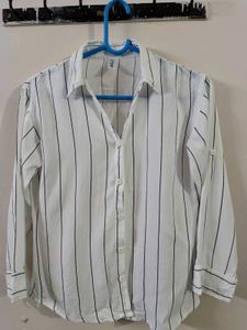 White and black 🖤 striped shirt