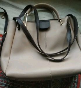 Stylish Beige Shoulder Bag