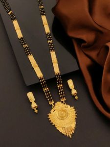 Elegant Gold Plated Mangalsutra Set