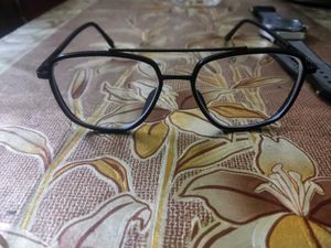 Stylish Black Square Frame Glasses