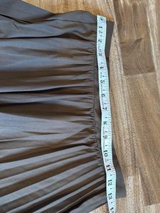Pleated Maxi Skirt