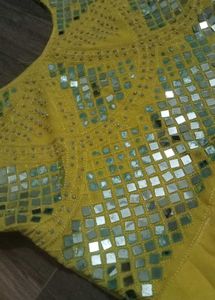 yellow shrara  suit