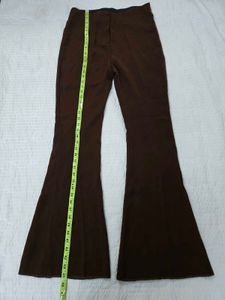 Brown Flared Pants waist 30