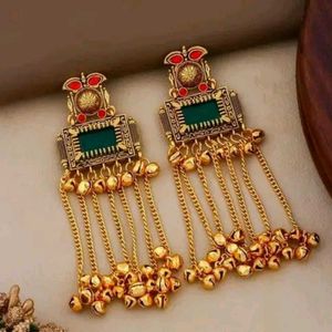 Kashmiri STYLE earrings 1 pair