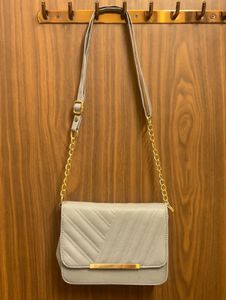 Stylish Grey Crossbody Bag