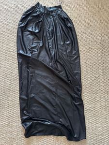 Elegant Black Maxi Skirt