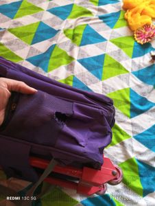 Cute Mermaid Rolling Backpack