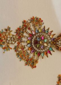 Boho Multi-Color Necklace &amp; Earring Set