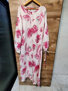 Floral Print Kurta